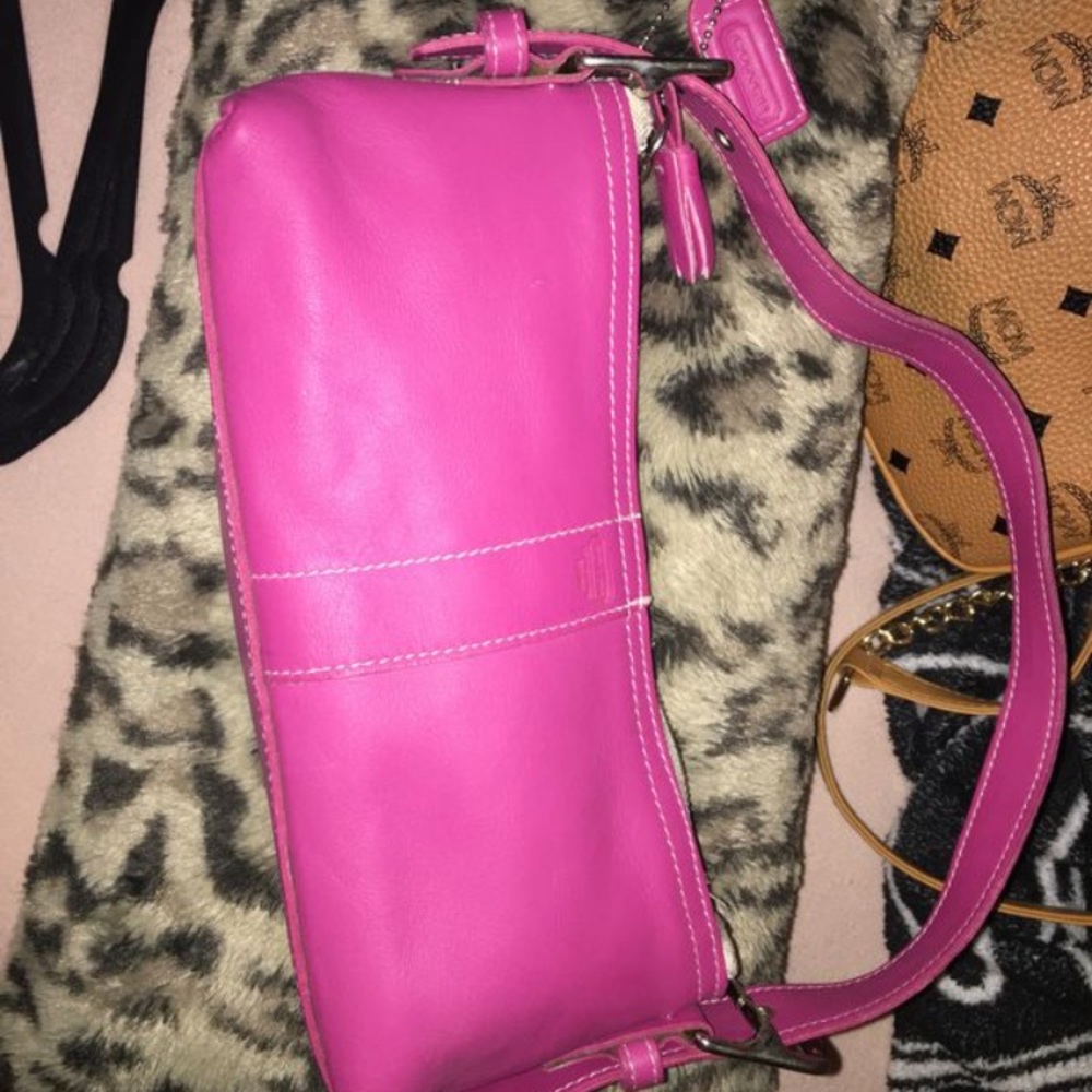 All pink coach purse
